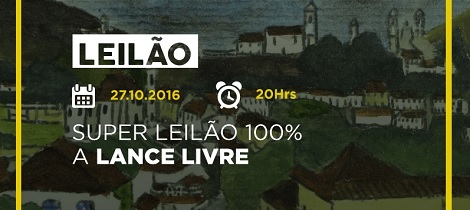 Vem aí SUPER LEILÃO 100% A LANCE LIVRE