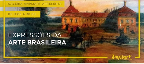 Galeria Ampliart reúne obras de artistas brasileiros 