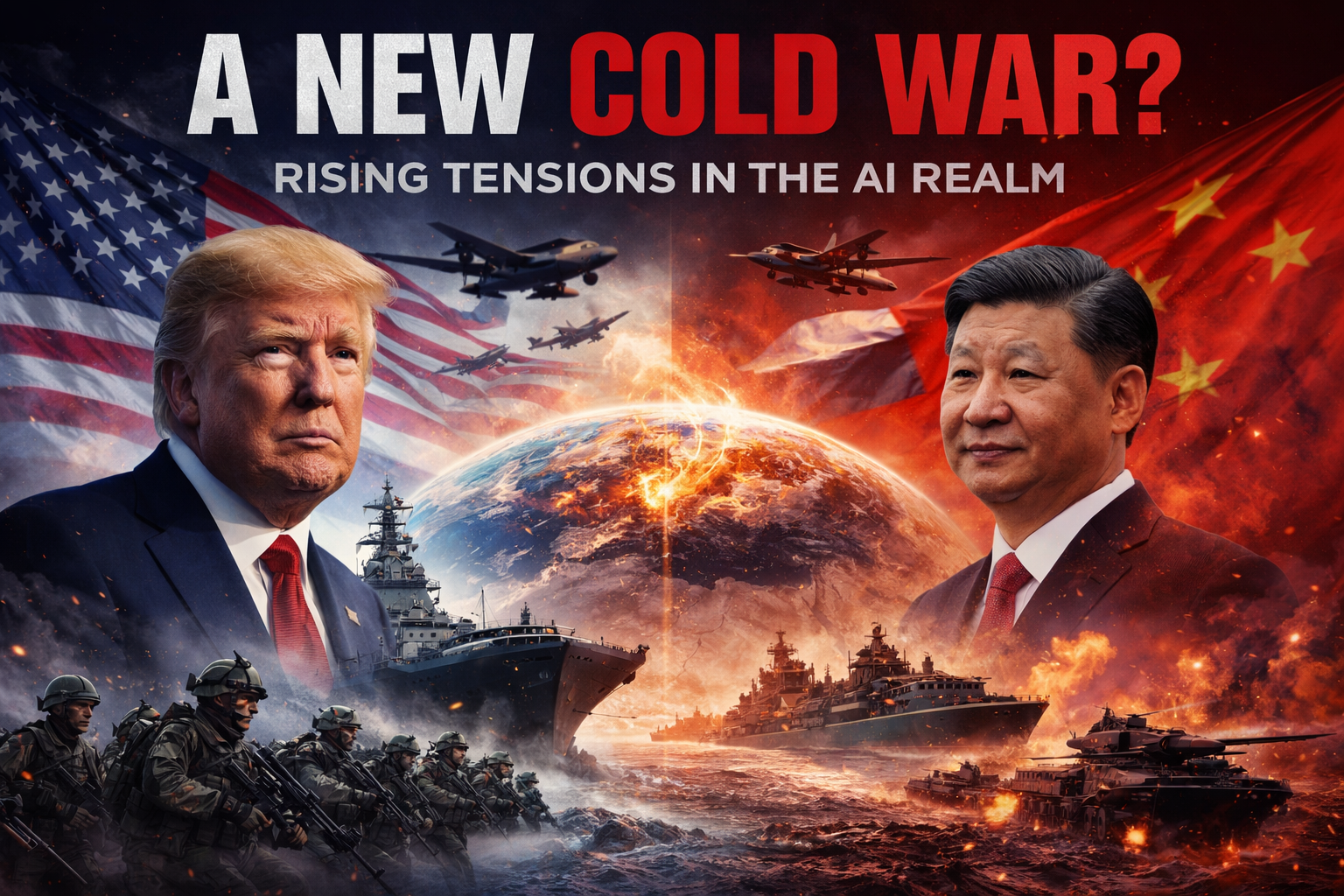 The Battle for AI Supremacy: Inside the New Global Tech Rivalry cover image