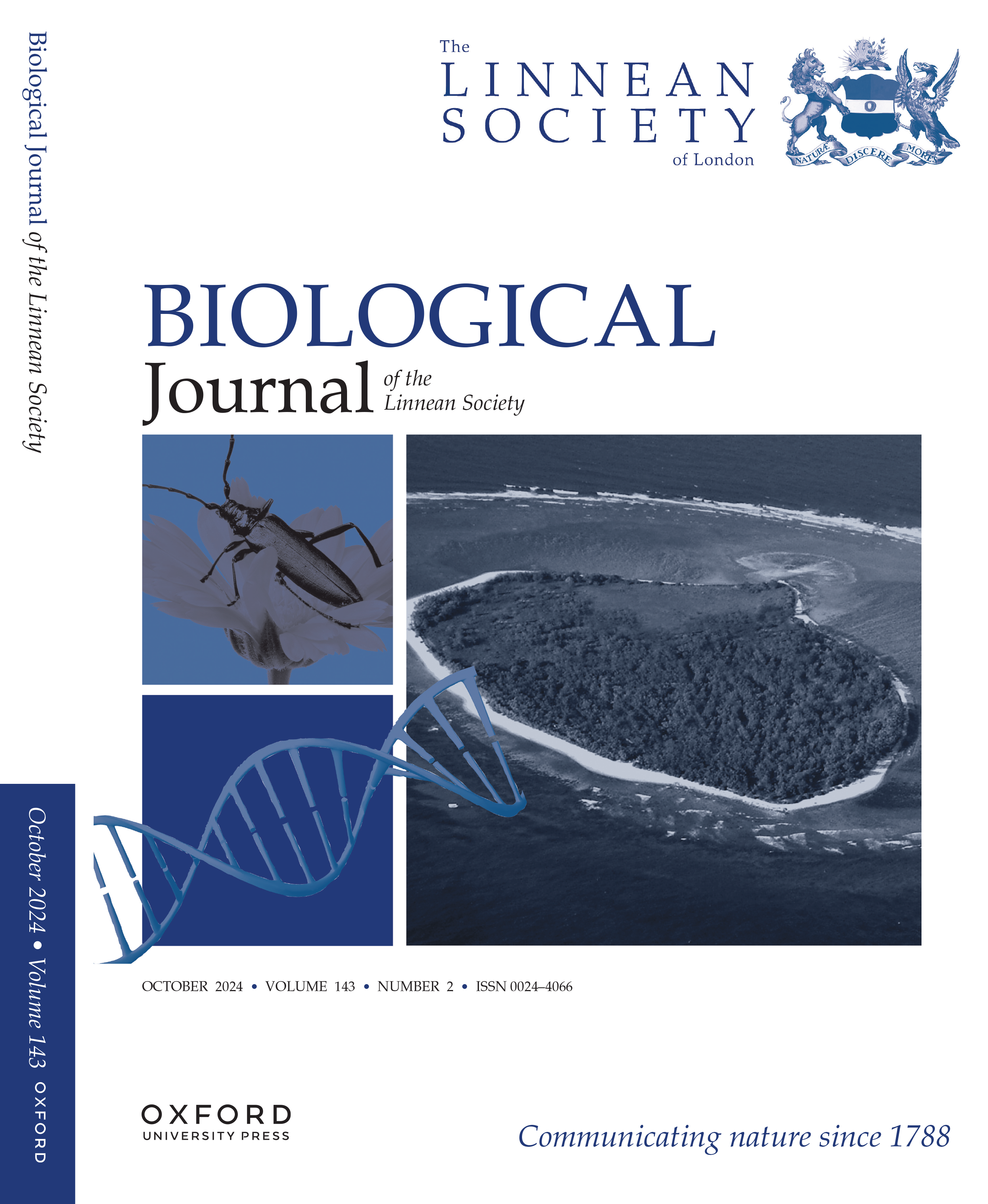 Book cover reads Zological Journal