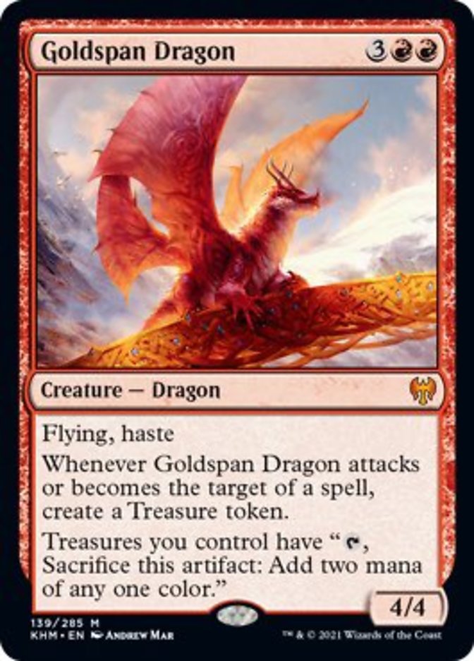 Goldspan Dragon Printings, Prices, and Variations - mtg