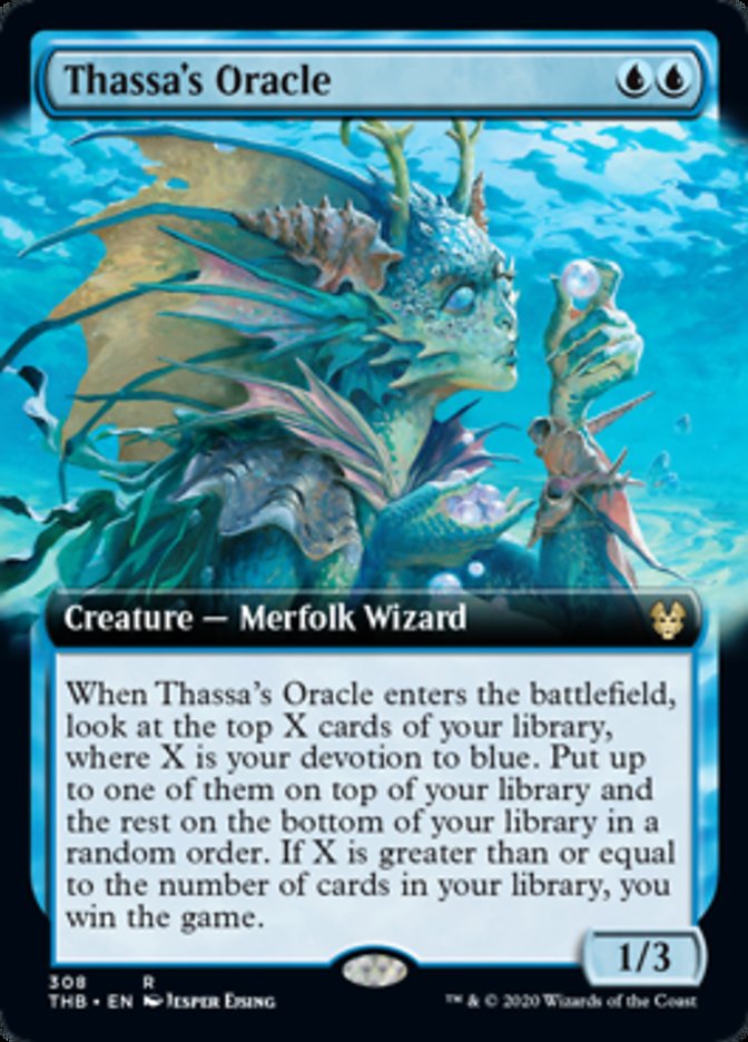 Thassa's Oracle (Extended Art) ($18.38) Price History from major stores