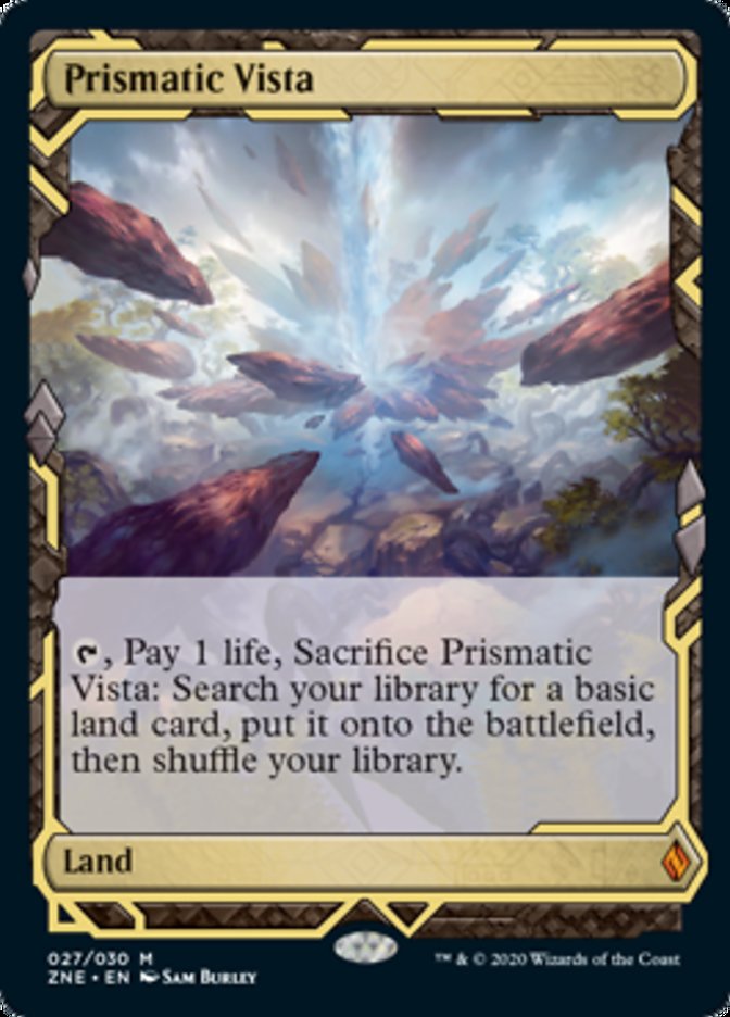 Prismatic Vista ($32.00) Price History from major stores - Zendikar Rising Expeditions ...