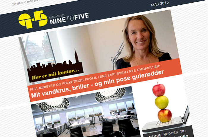 Se Magasinet NINEtoFIVE maj 2015 - gratis