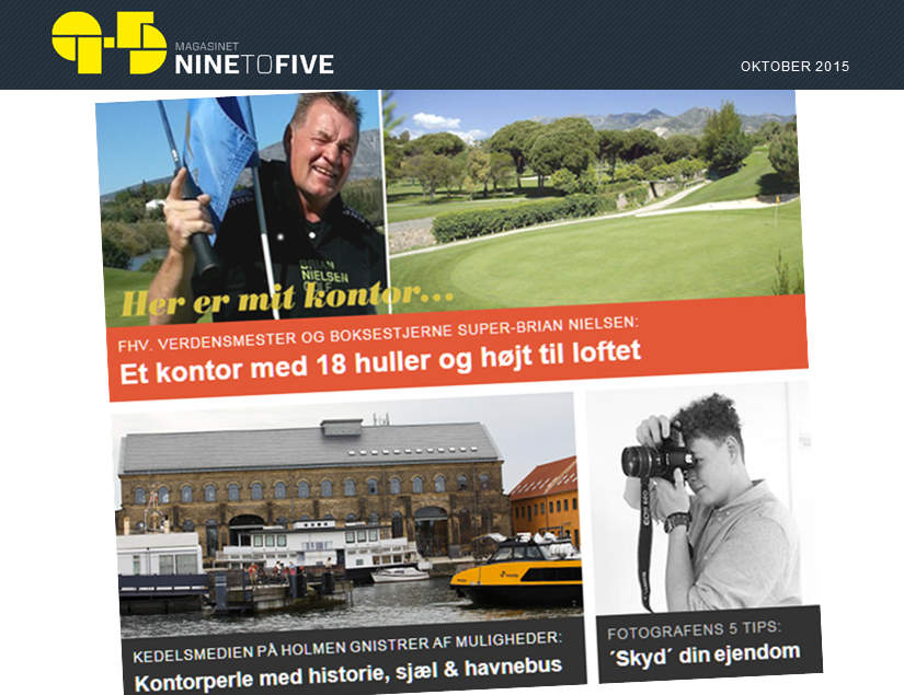 Læs NINEtoFIVE oktober 2015 - GRATIS