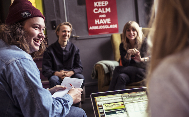 Arbeiten in einem Coworking Raum