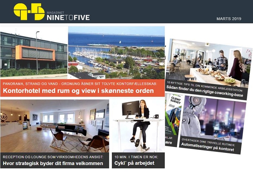 Læs Magasinet NINEtoFIVE marts 2019