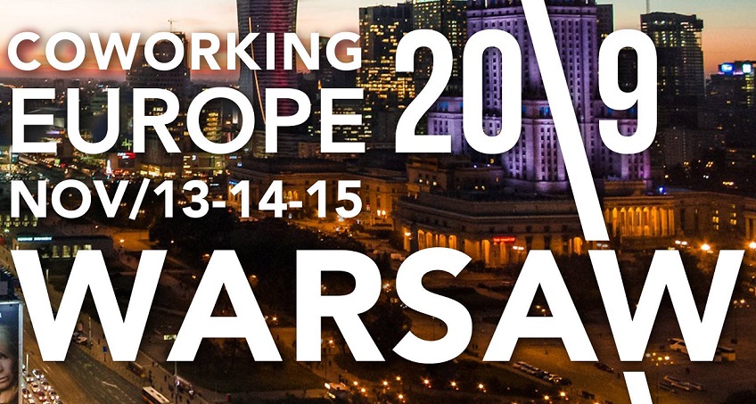 Ta´ med til Coworking Europe 2019 i Warszawa - og få 10% rabat via Lokalbasen.dk/MatchOffice