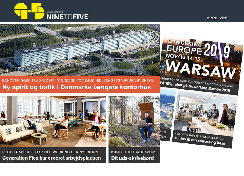 Læs Magasinet NINEtoFIVE april 2019