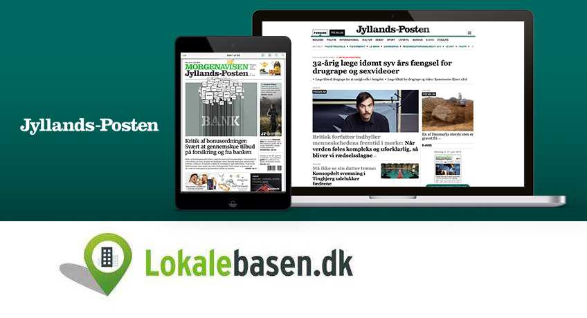 Hot sommertilbud til Lokalebasen.dks brugere: Læs Jyllands-Postens e-avis gratis i 4 måneder 
