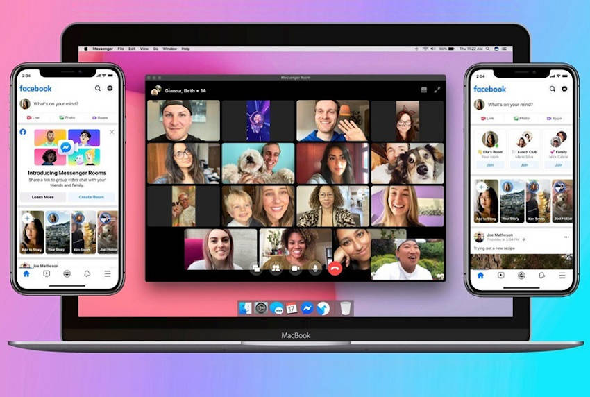 Facebook calls for video chat and conferencing in Messenger Rooms