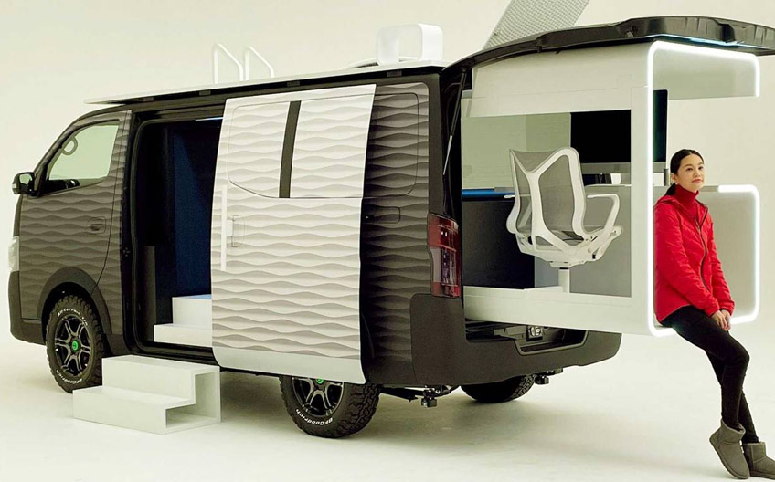 office on wheels van