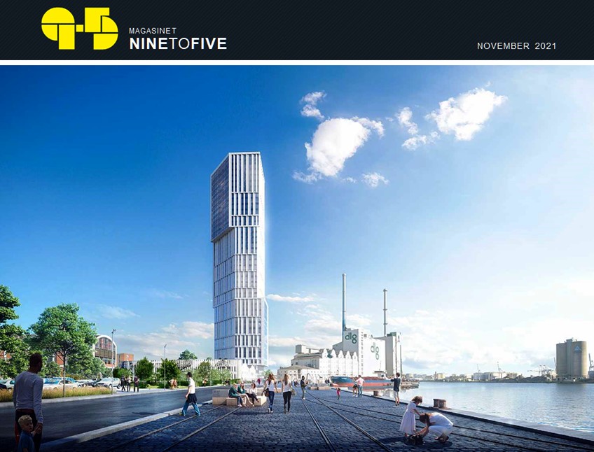 Kontorer i skyline: Danske towers stiger til tops