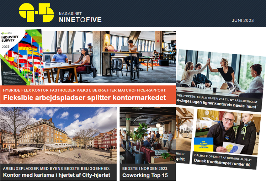 Læs Magasinet NINEtoFIVE juni 2023