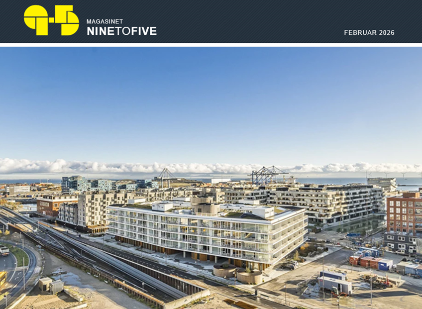 Eksklusive rammer og lækre arbejdsmiljøer i nybyggede kontorhuse