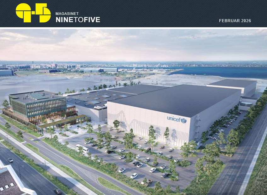 Unicefs nye superlager og kontor i Nordhavn vækker opsigt