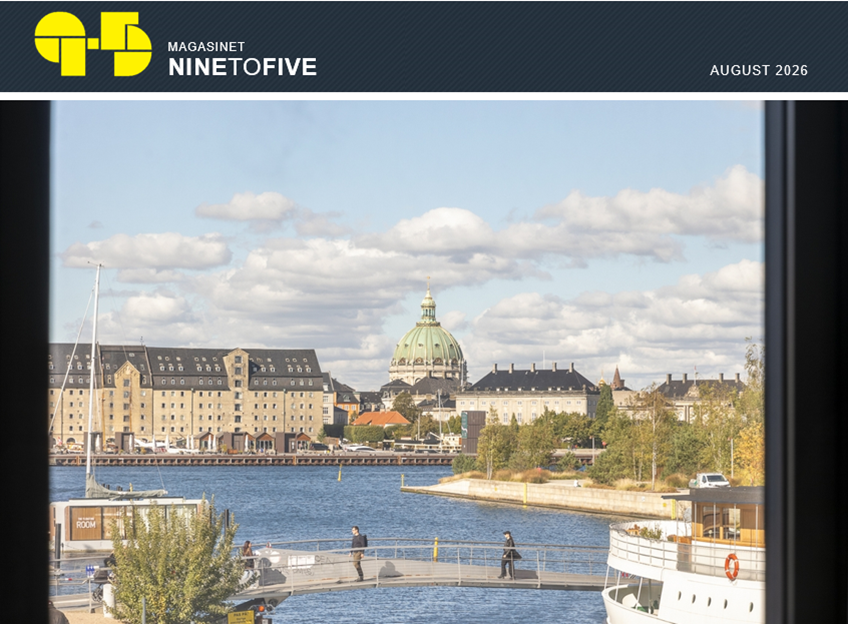 Eksklusive kontorlokaler med waterfront brand og effekt