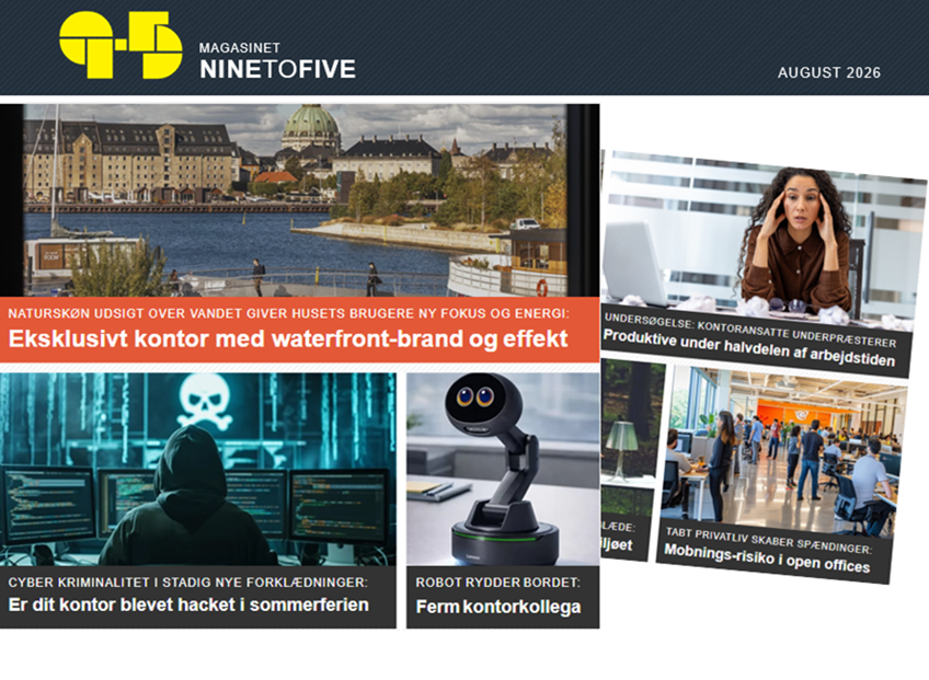 Læs Magasinet NINEtoFIVE august 2026