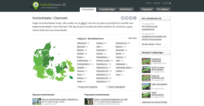 Premiere: Lokalebasen.dk i NYT brugervenligere design