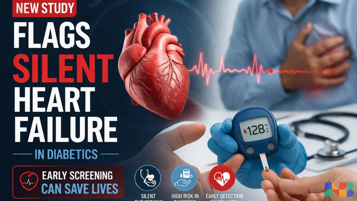 New Study Flags Silent Heart Failure in Diabetics, Early Screening Can Save Lives