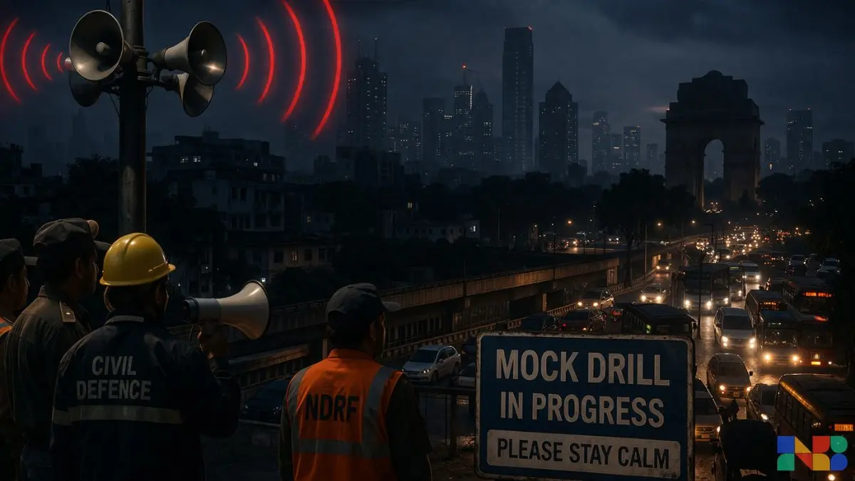 Delhi-NCR Mock Drill: Sirens, Blackouts and a Wake-Up Call for a City That Cannot Afford to Be Unprepared