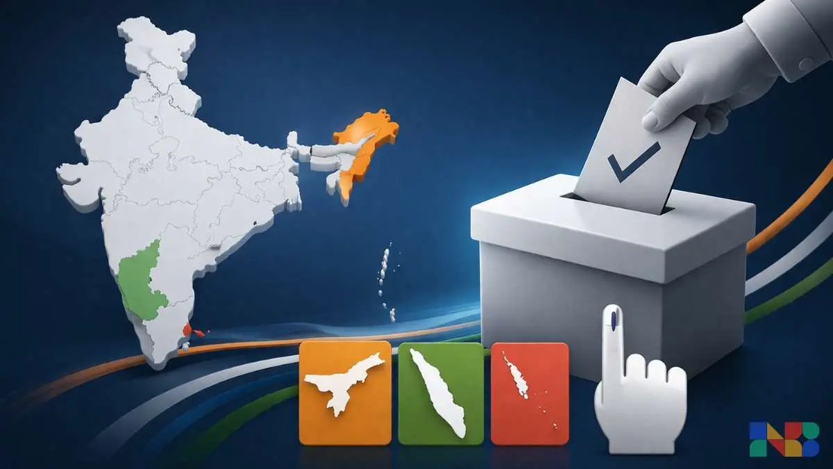 Assembly Elections 2026 LIVE: Assam, Kerala, Puducherry Vote Today — The Full State-by-State Breakdown