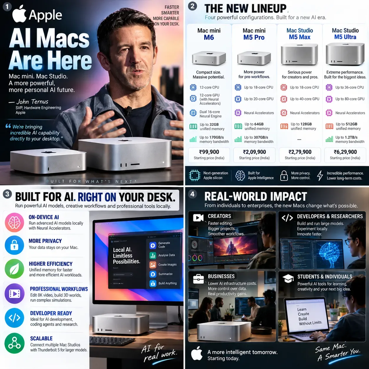 apple-mac-mini-mac-studio-ai-specifications-india-price-infographic