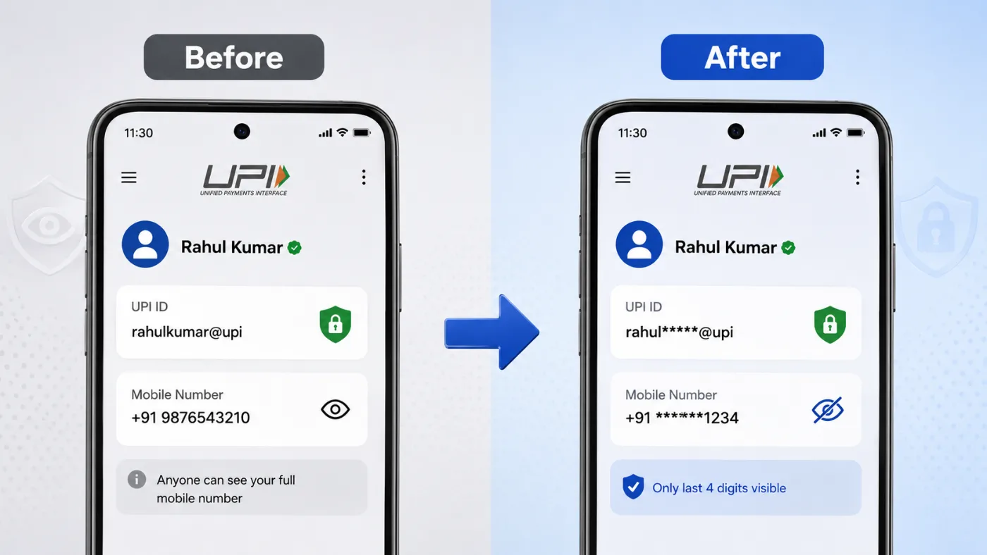 Changes from 4th September in UPI