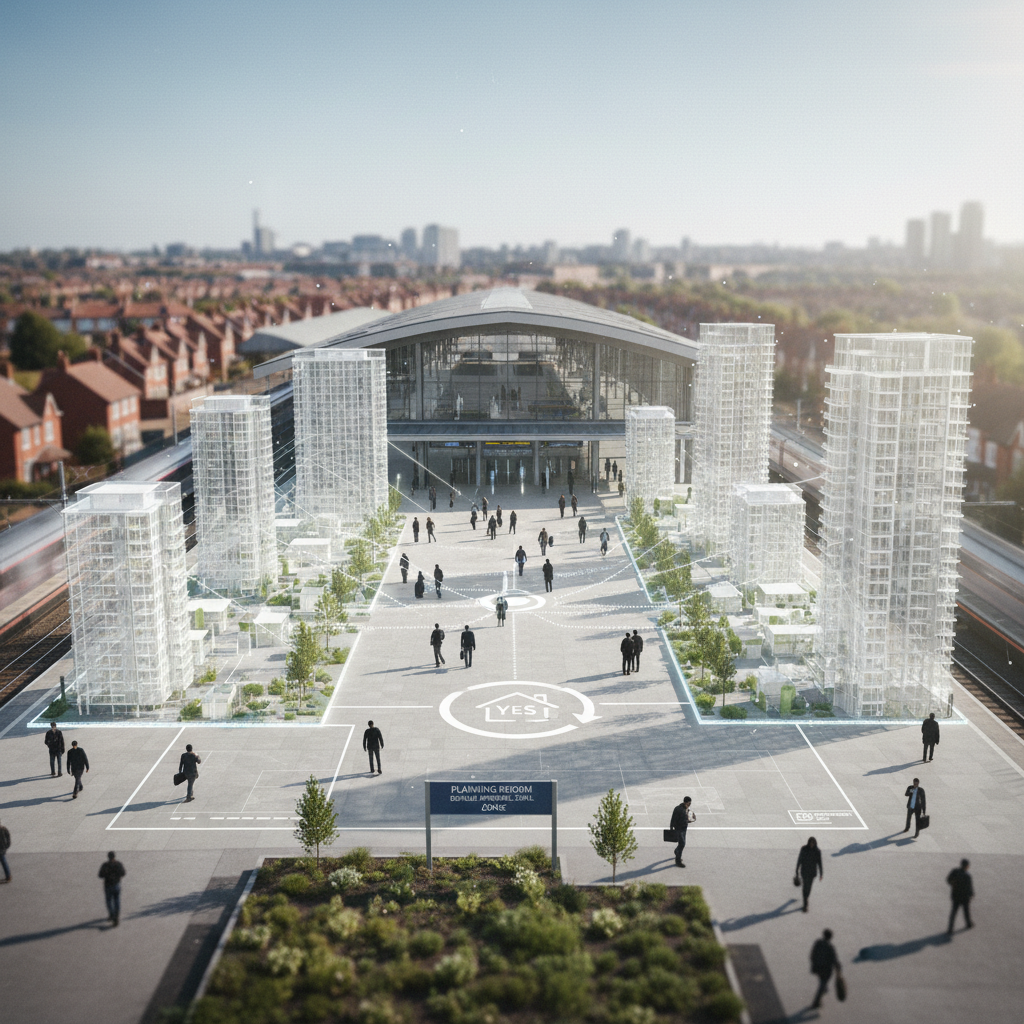 Government Unveils 'Default Yes' Policy for Housing Near Train Stations