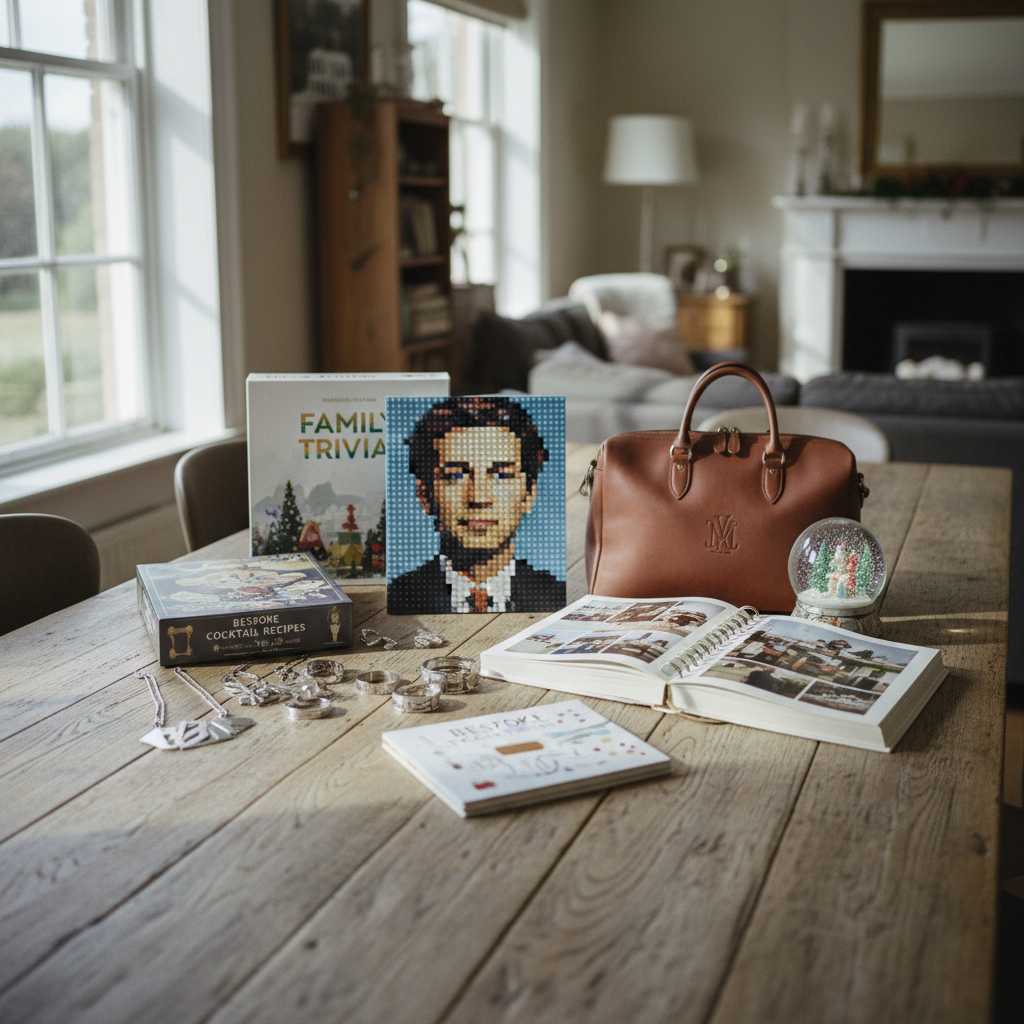 Personalised gifts popular in UK for Christmas 2024