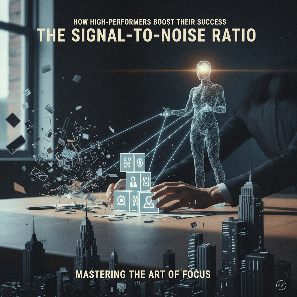 How High-Performers Boost Their Success by Mastering the Signal-to-Noise Ratio
