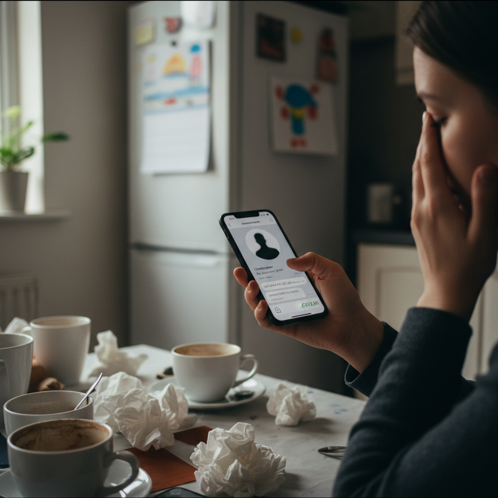 Fraudster cons London mother £3,132 via Tinder dating app.