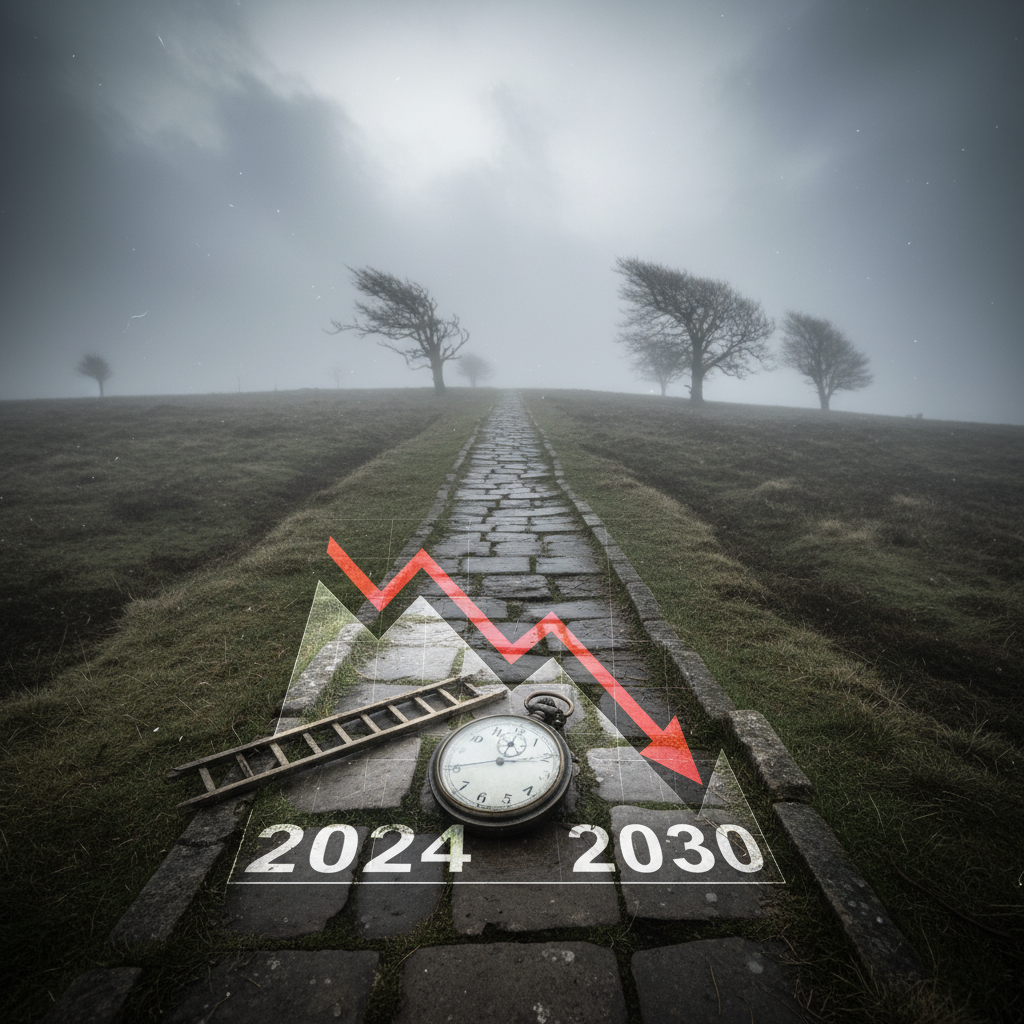 UK growth forecast to be cut until 2030