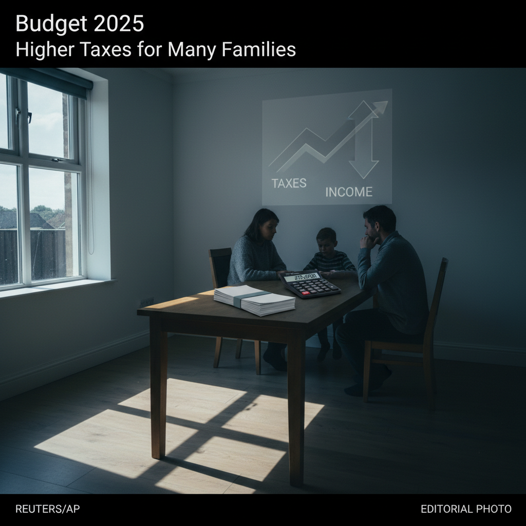 Budget 2025 means higher taxes for many families.