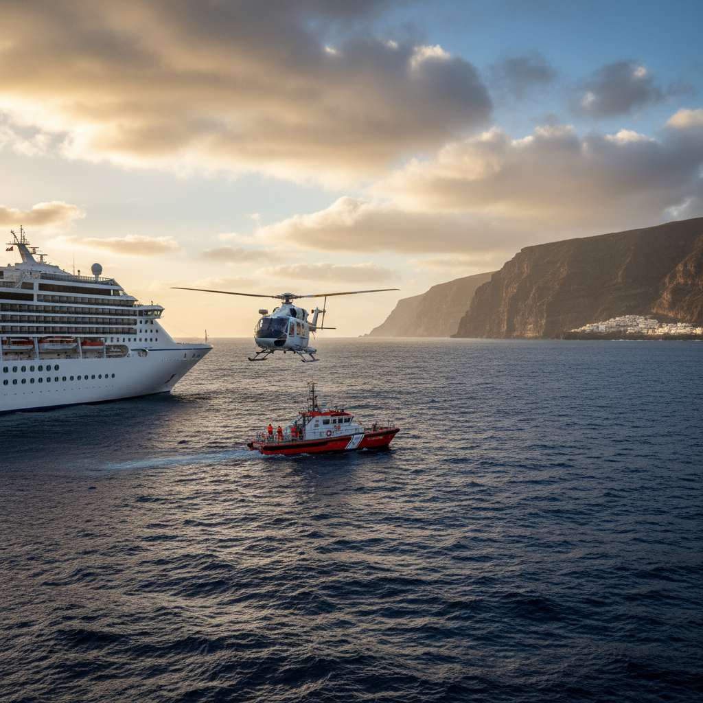 British man, 76, dies falling from cruise ship