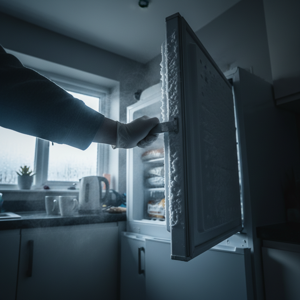 Real Reason Freezer Doors Are Suddenly Hard To Open