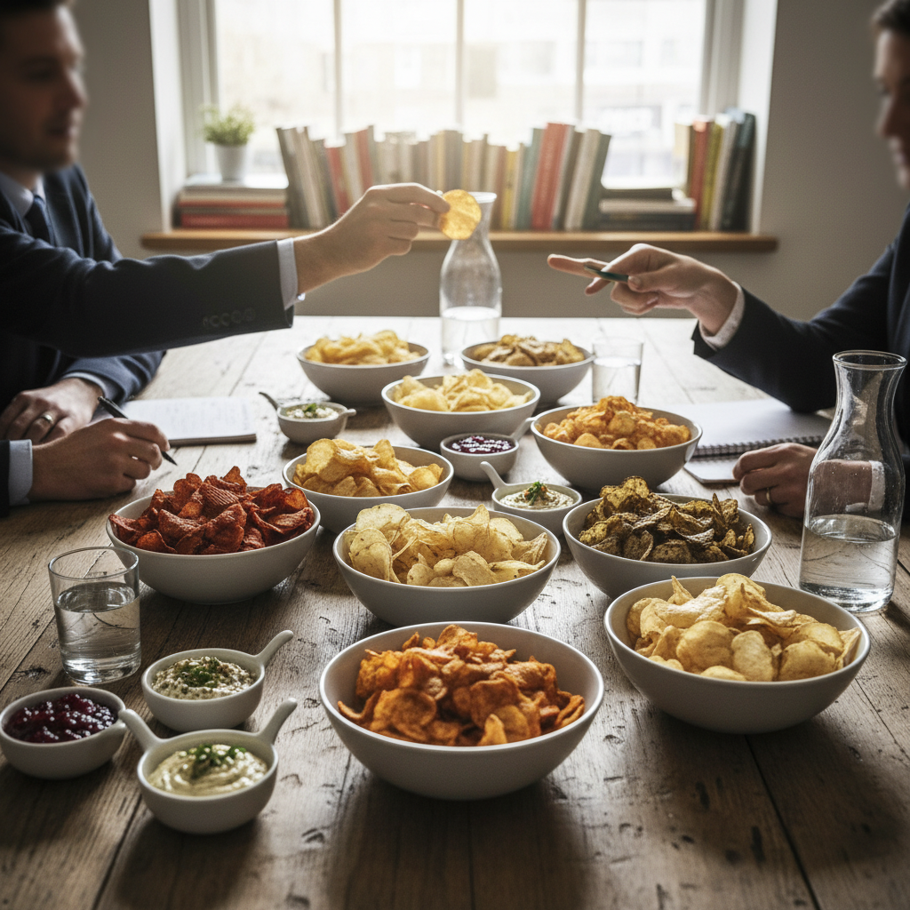 Christmas crisps reviewed by food experts in UK