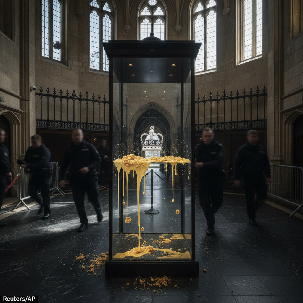 Activists arrested after Crown Jewels protest in London.