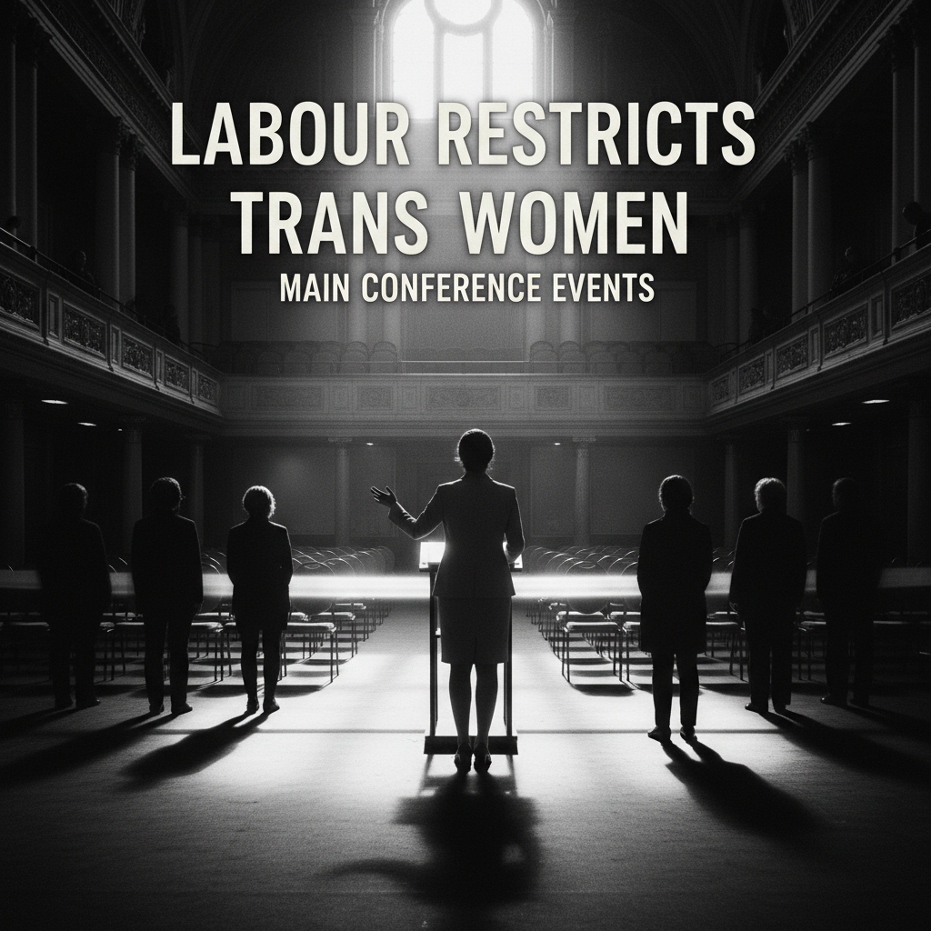 Labour restricts trans women at main conference events.