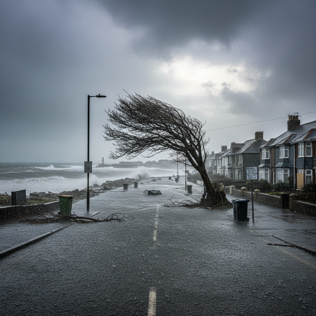 Storm Bram Brings Widespread Disruption as 90mph Winds and Heavy Rain Batter UK and Ireland