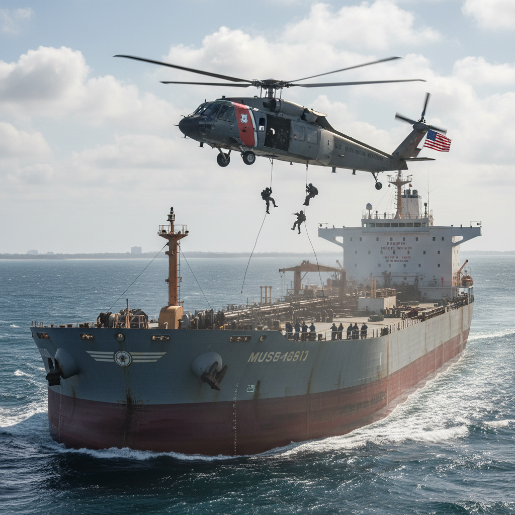 US seizes Venezuelan oil tanker. Maduro protests