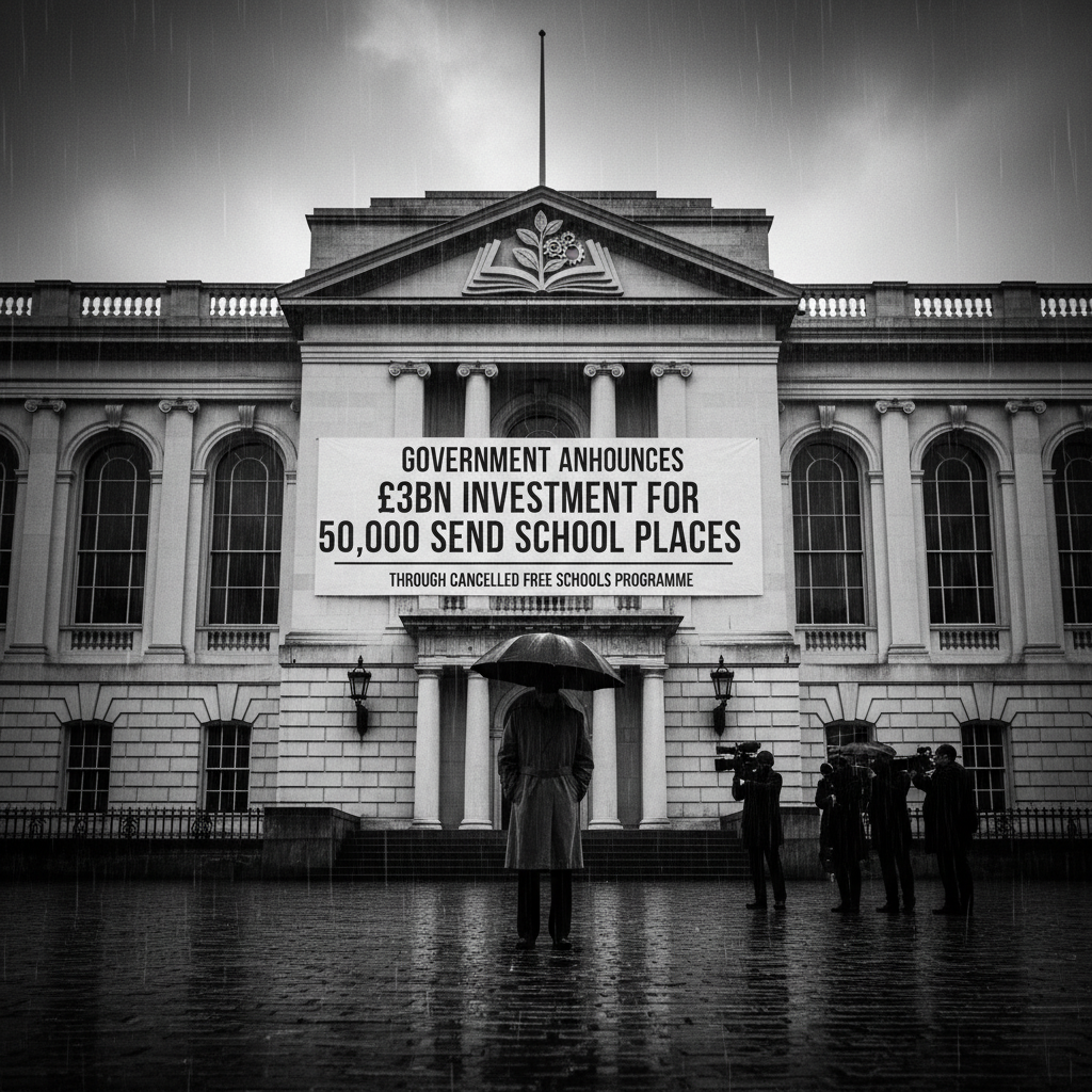 Government Announces £3bn Investment to Create 50,000 SEND School Places Through Cancelled Free Schools Programme