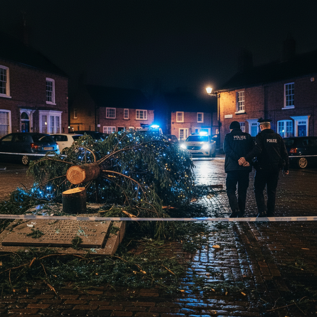 Men arrested after memorial tree cut down in Durham