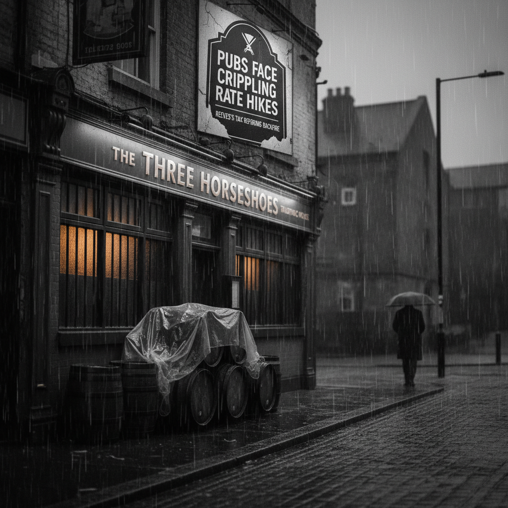 Pubs Face Crippling Rate Hikes as Reeves's Tax Reforms Backfire