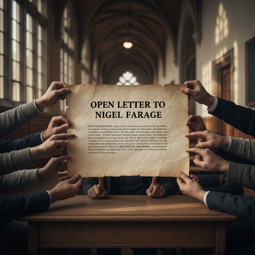 Farage faces racism claims from ex-students