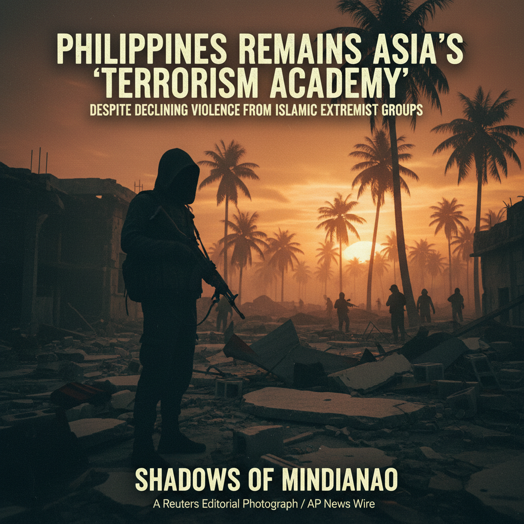 Philippines still trains terrorists despite less violence