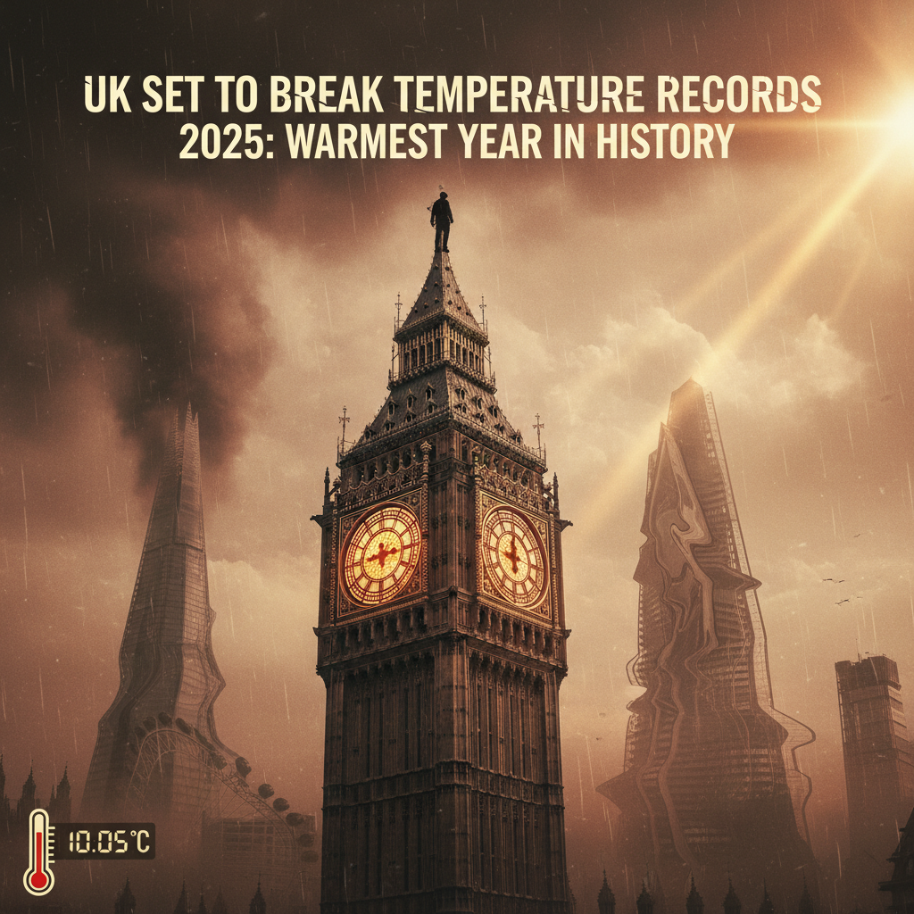 UK Set to Break Temperature Records as 2025 Tracks Toward Warmest Year in History