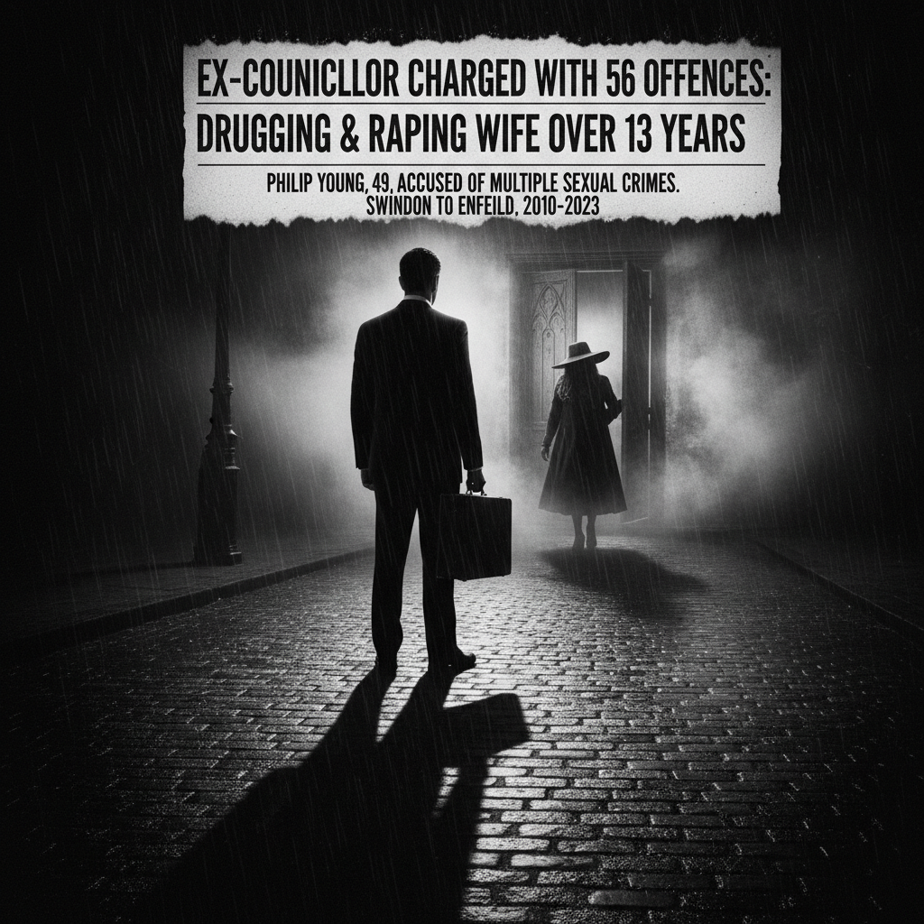 Ex-Tory Councillor Charged with 56 Offences Including Drugging and Raping Wife Over 13 Years