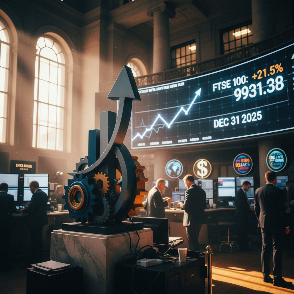 FTSE 100 Delivers Strongest Performance Since 2009 Recovery, Surpassing Global Markets