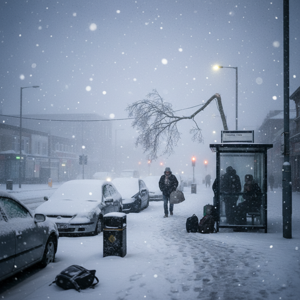 Arctic Cold Grips UK as Snow and Ice Warnings Trigger Widespread Travel Disruption